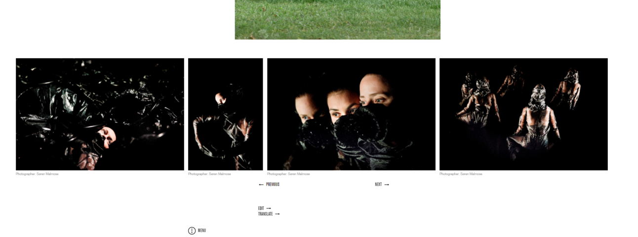 Example of an image slideshow.