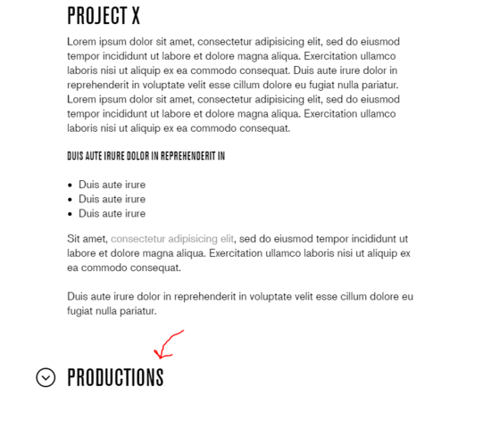 Example of a "closed" collapsible.
